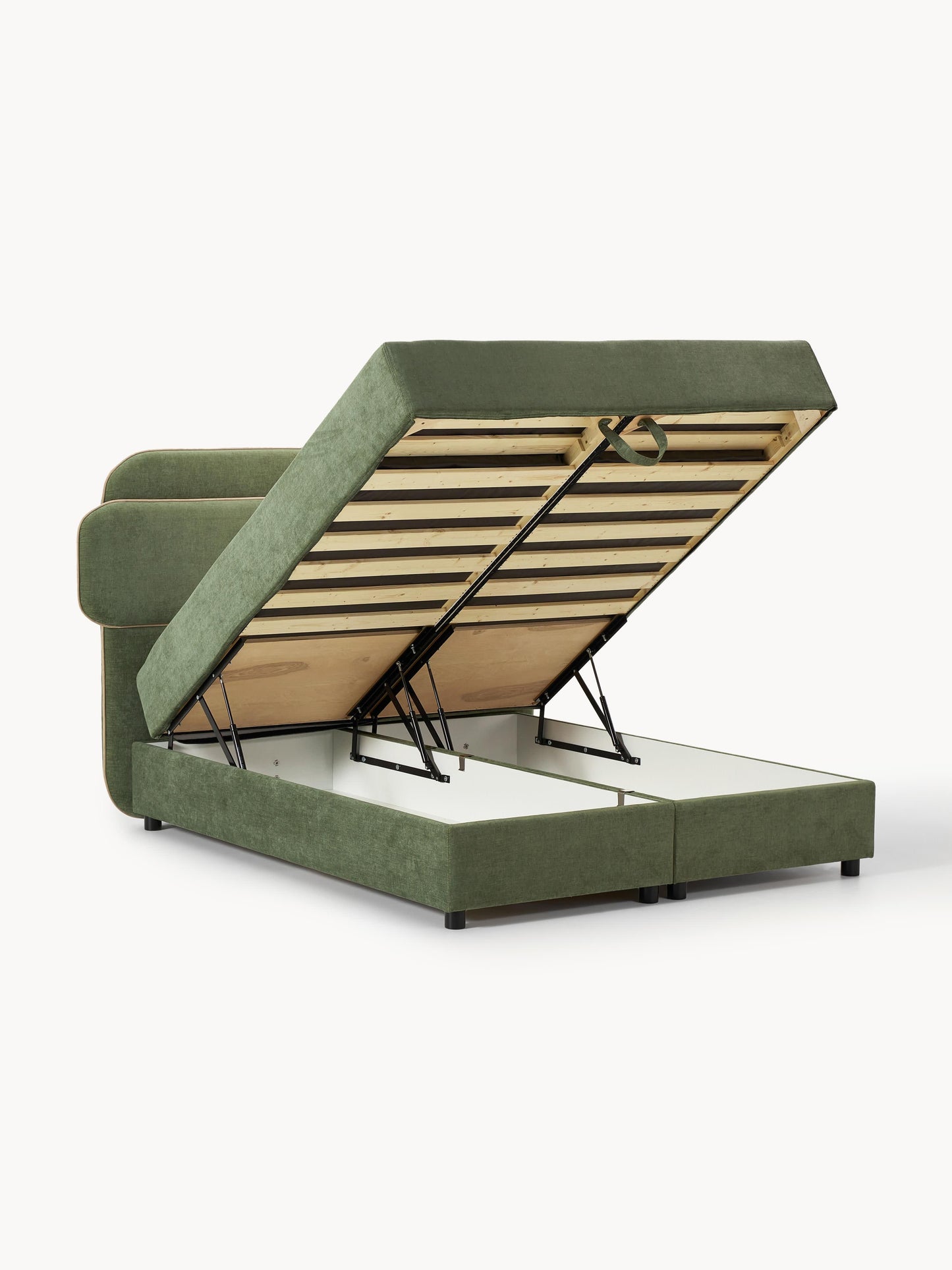 Enricena Box Spring Bed with Storage