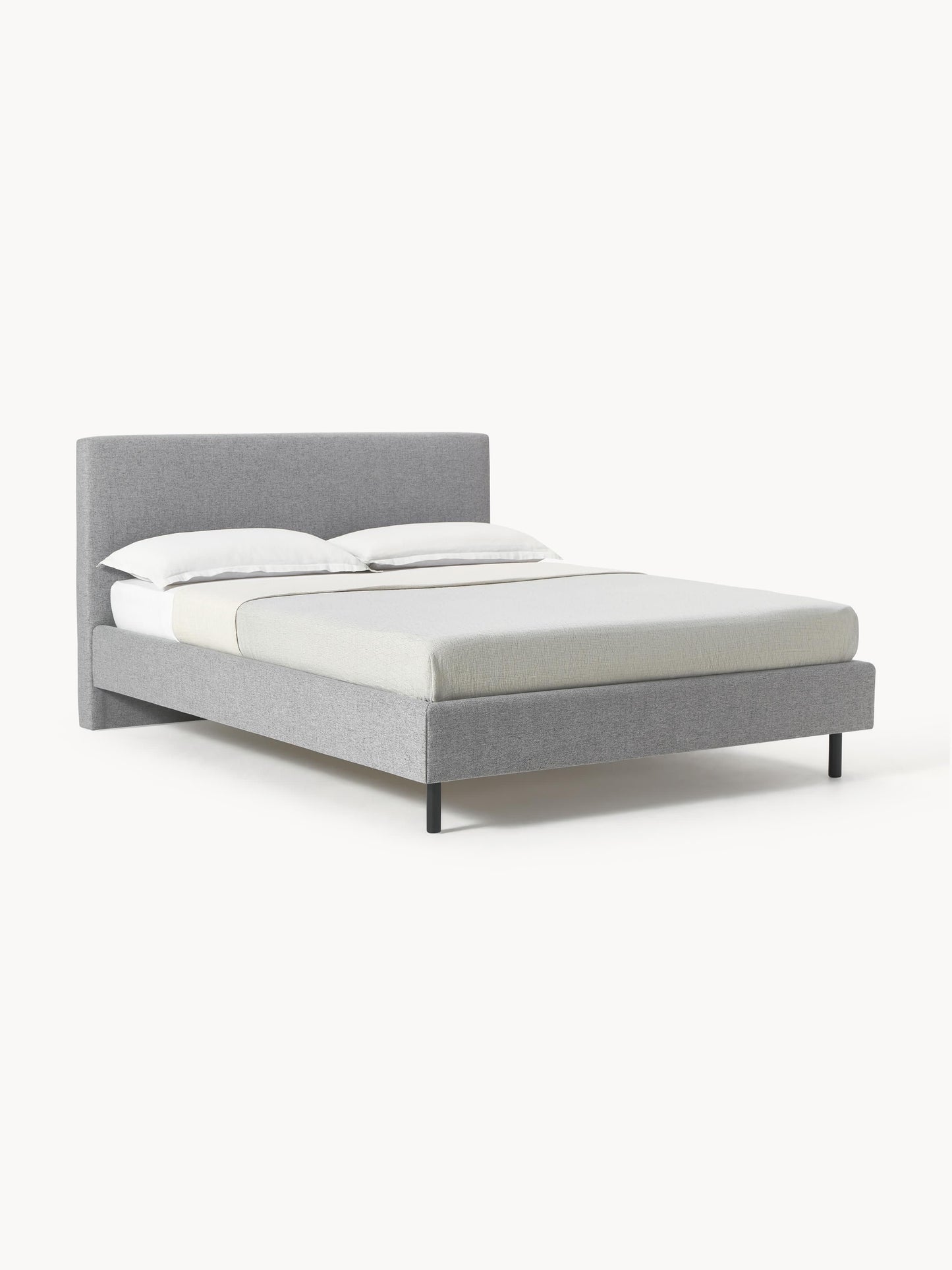 Giulmora Upholstered Bed with Wooden Feet