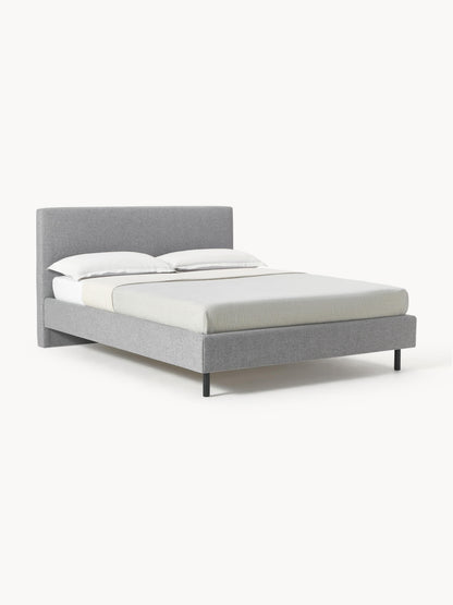 Giulmora Upholstered Bed with Wooden Feet