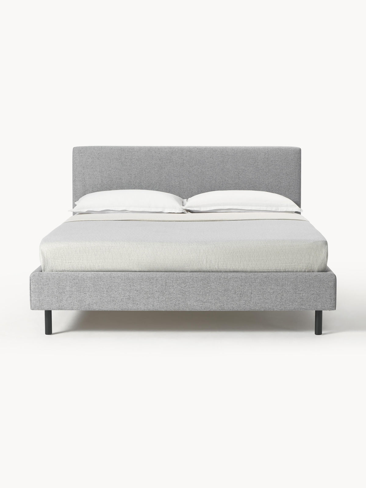 Giulmora Upholstered Bed with Wooden Feet