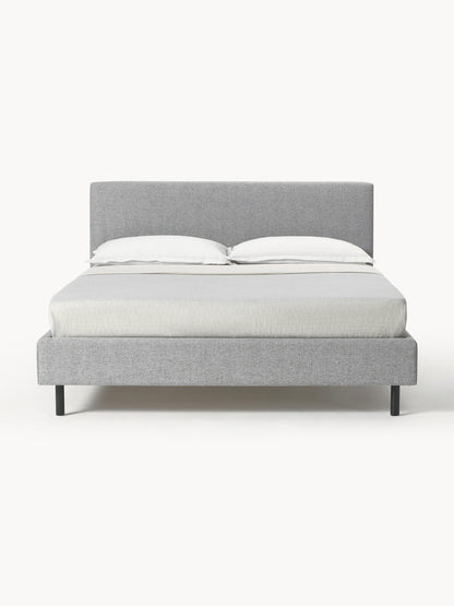 Giulmora Upholstered Bed with Wooden Feet