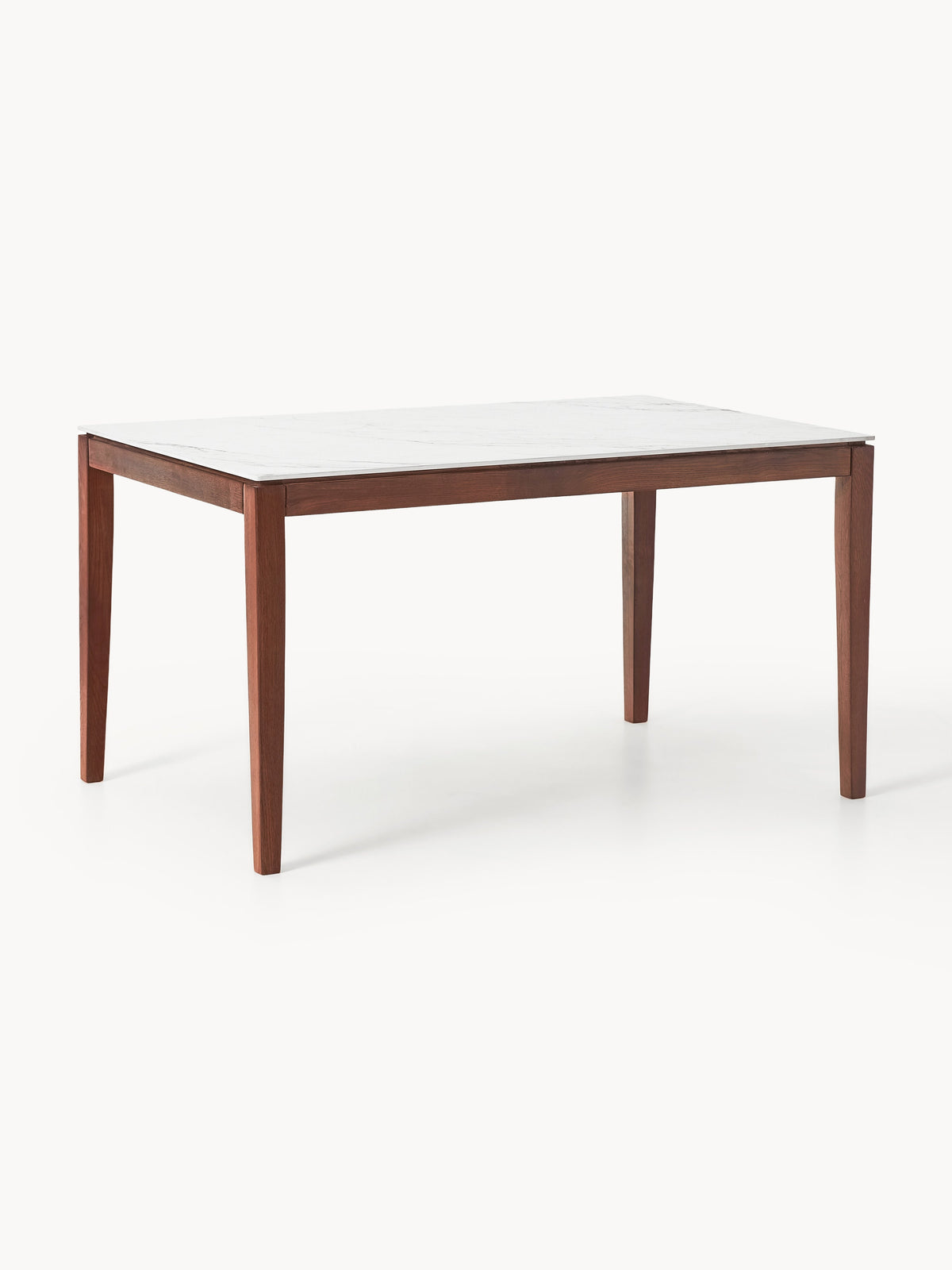 Jackendo Dining Table with Marble-Look Tabletop, in Various Sizes