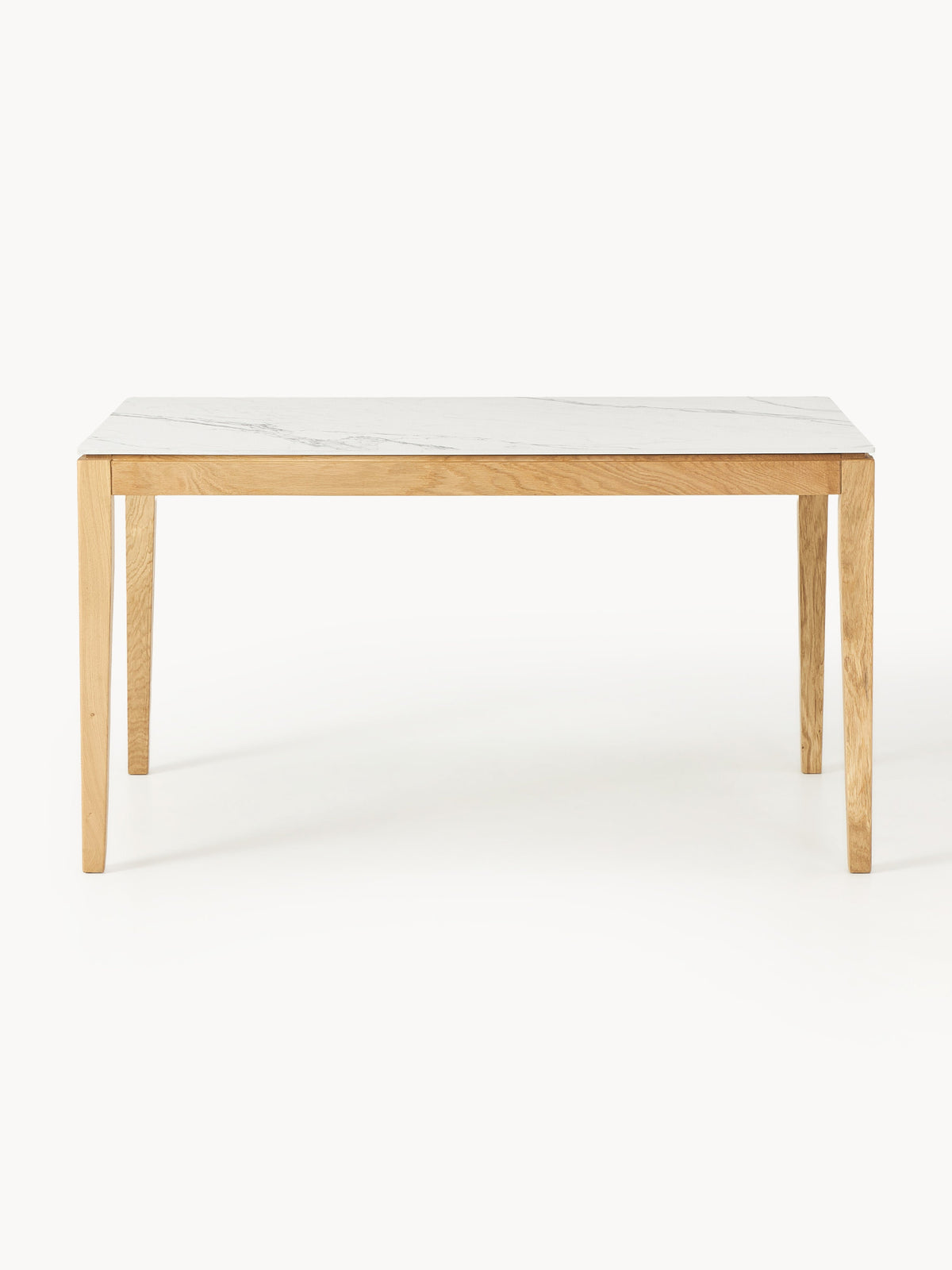 Jackendo Dining Table with Marble-Look Tabletop, in Various Sizes