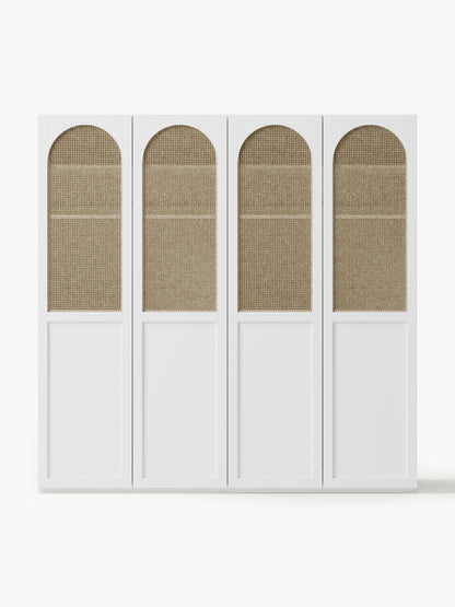 Jennora Modular Hinged-Door Wardrobe, 200 cm Wide, in Various Sizes