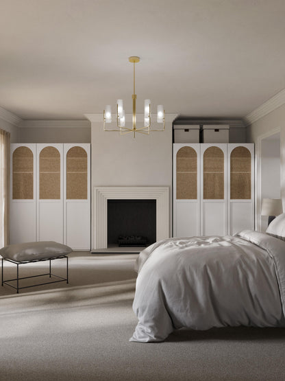 Jennora Modular Hinged-Door Wardrobe, 50 cm Wide, in Various Sizes