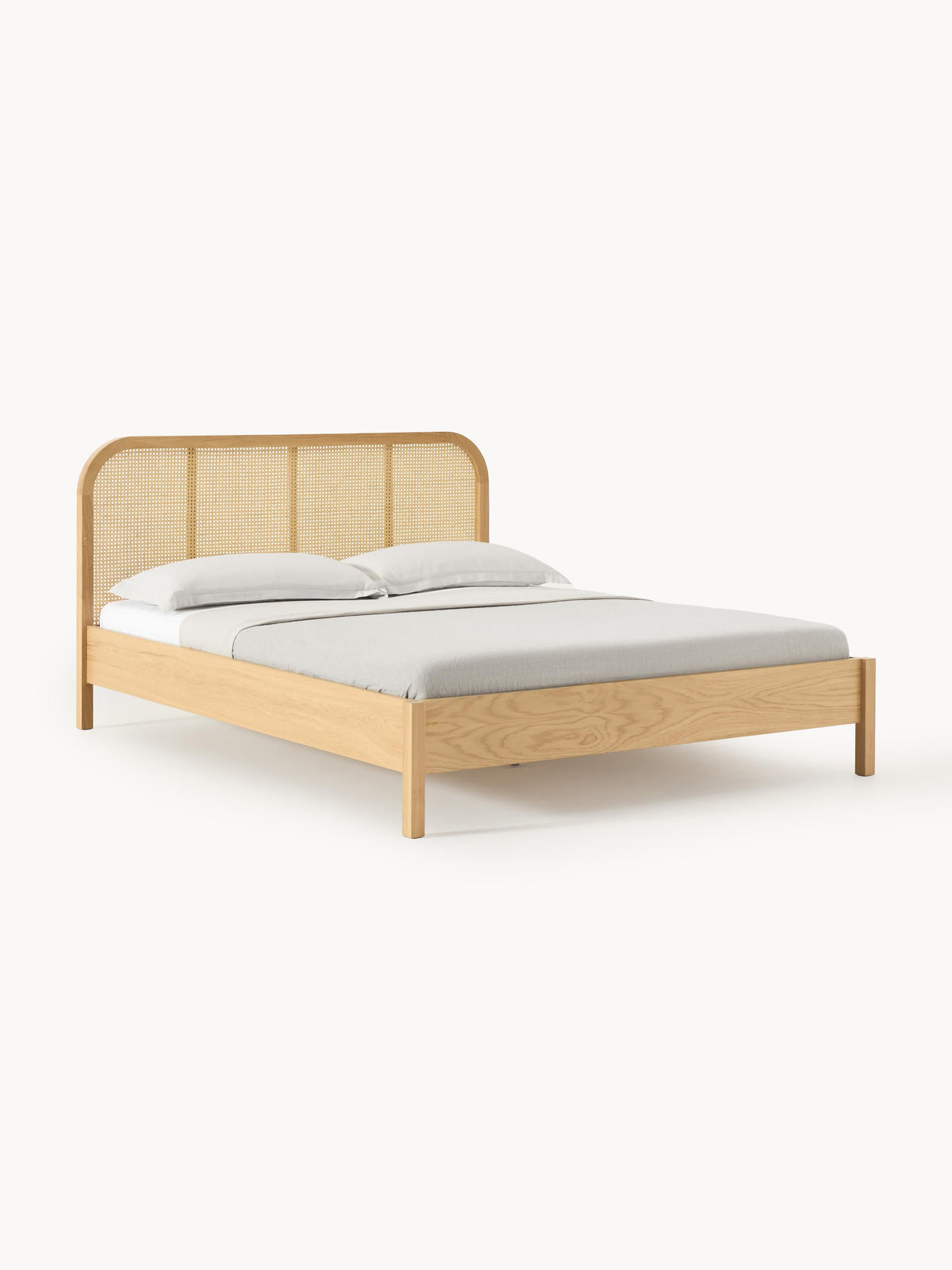 Jonseth Wooden Bed with Vienna Cane Headboard
