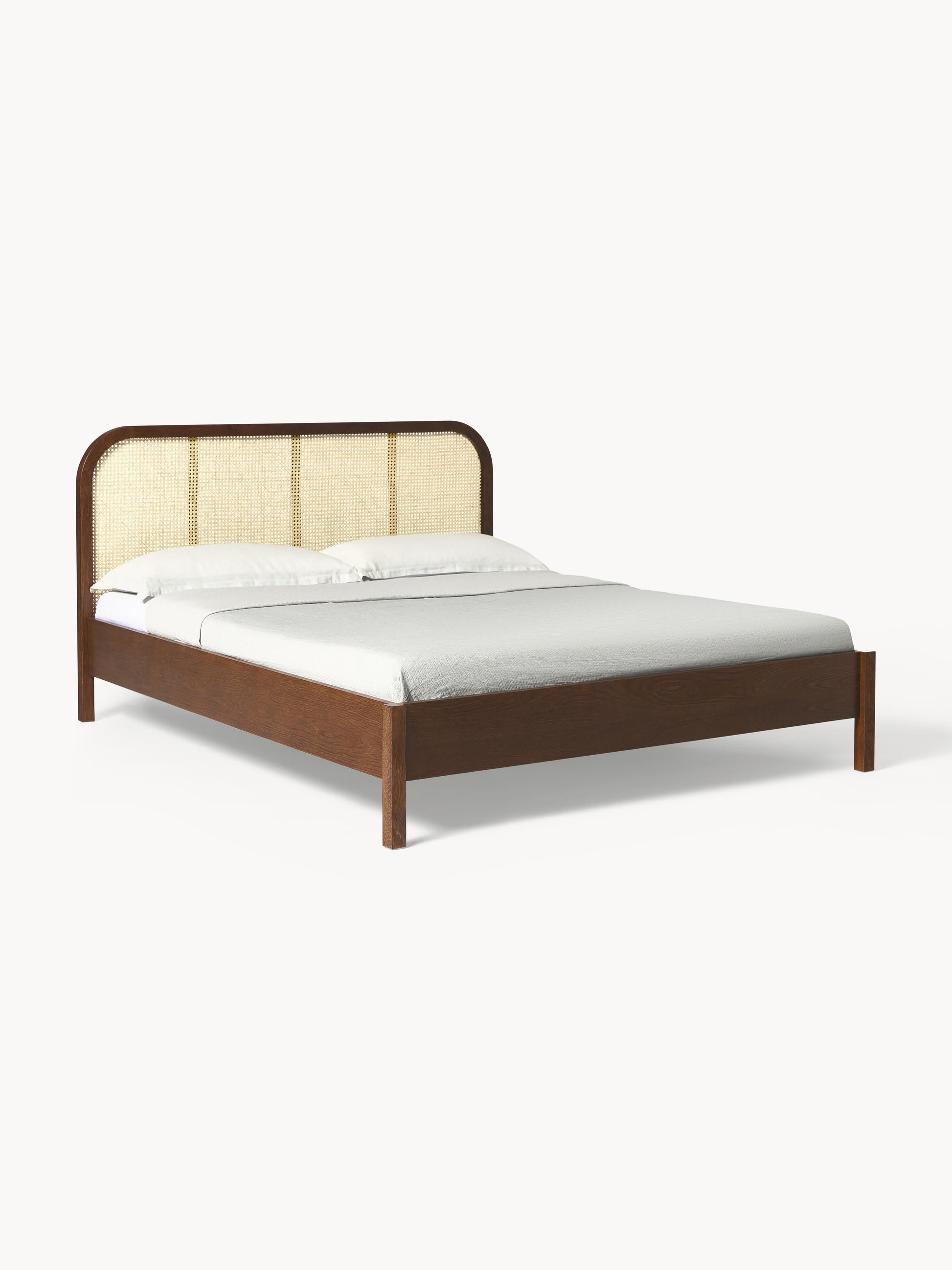 Jonseth Wooden Bed with Vienna Cane Headboard
