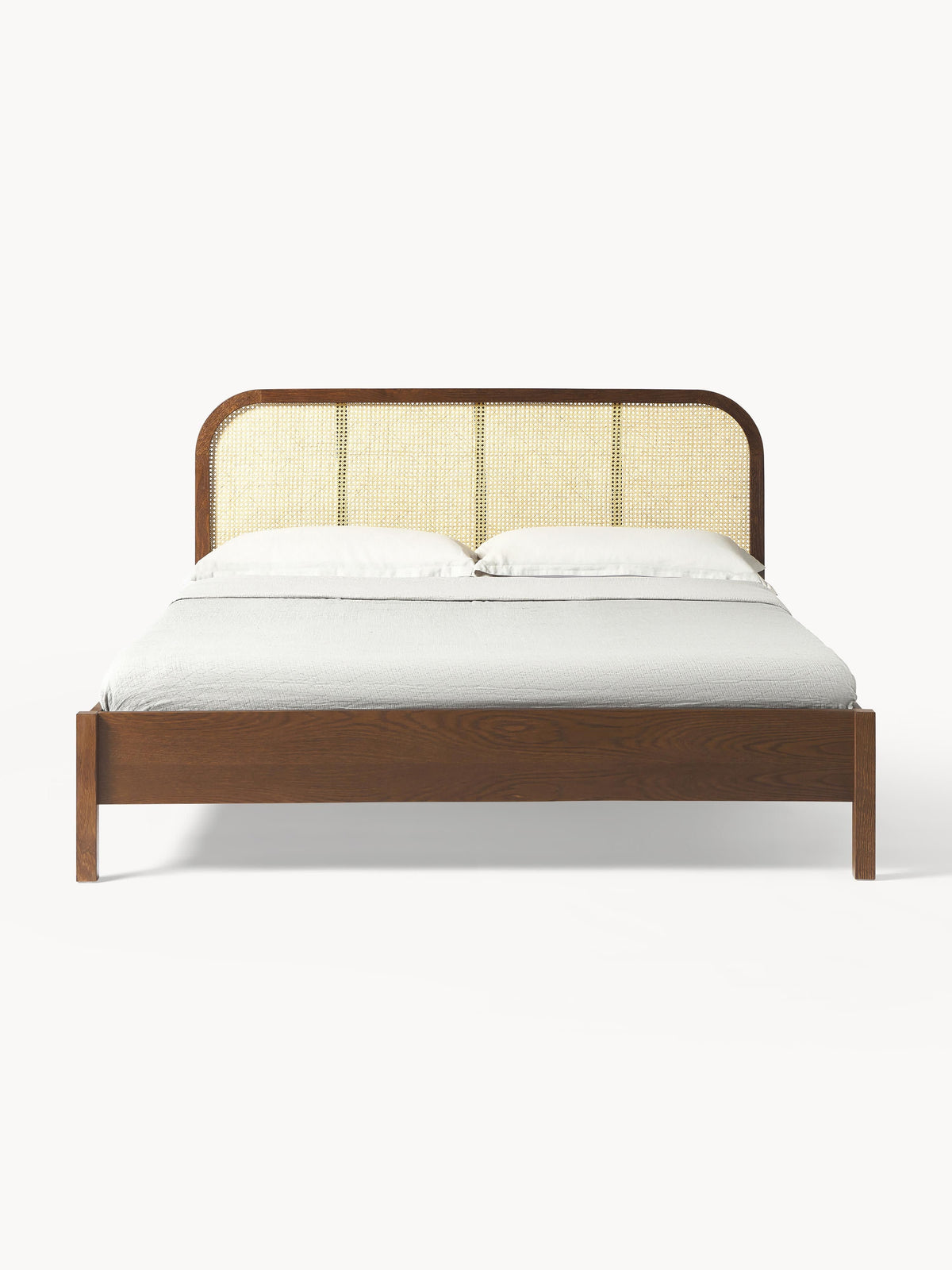 Jonseth Wooden Bed with Vienna Cane Headboard