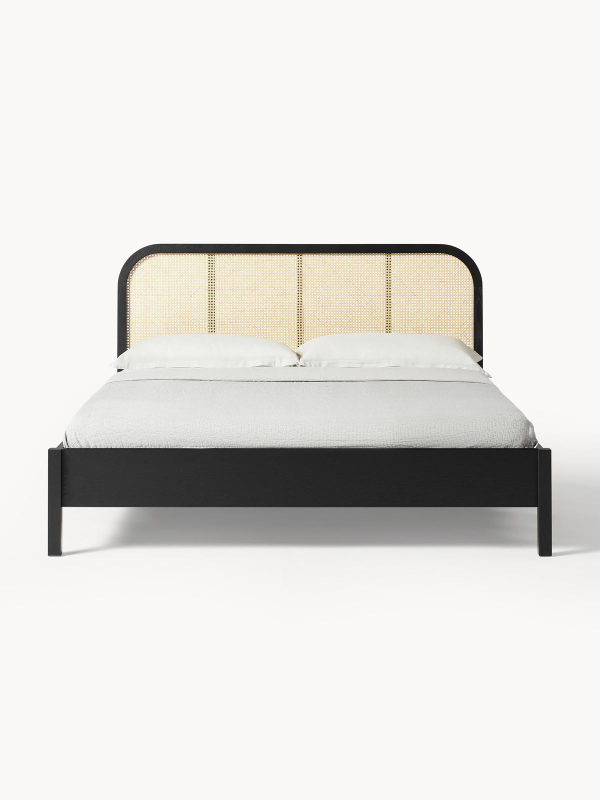 Jonseth Wooden Bed with Vienna Cane Headboard