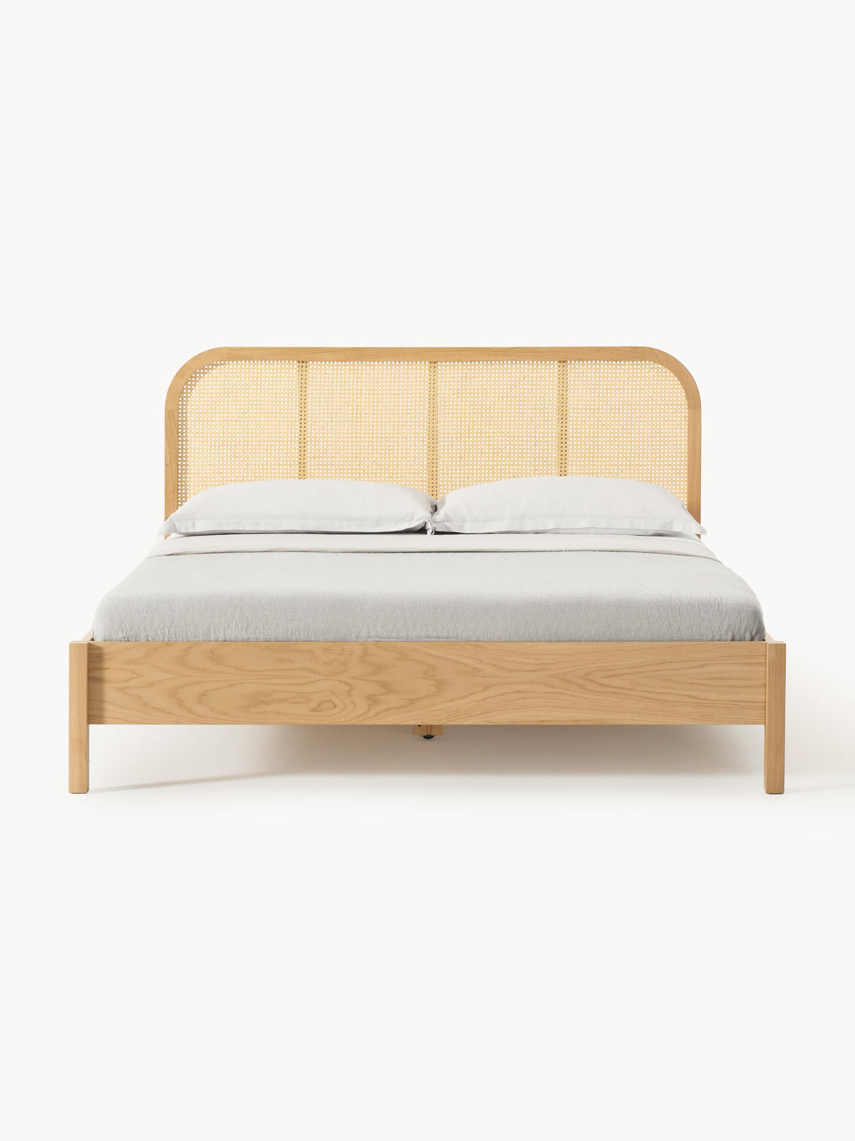 Jonseth Wooden Bed with Vienna Cane Headboard