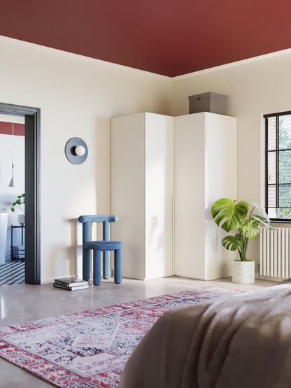 Leandro Modular Corner Wardrobe, 115 cm Wide, in Various Sizes