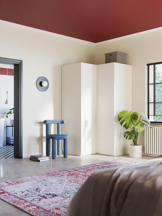 Leandro Modular Corner Wardrobe, 115 cm Wide, in Various Sizes