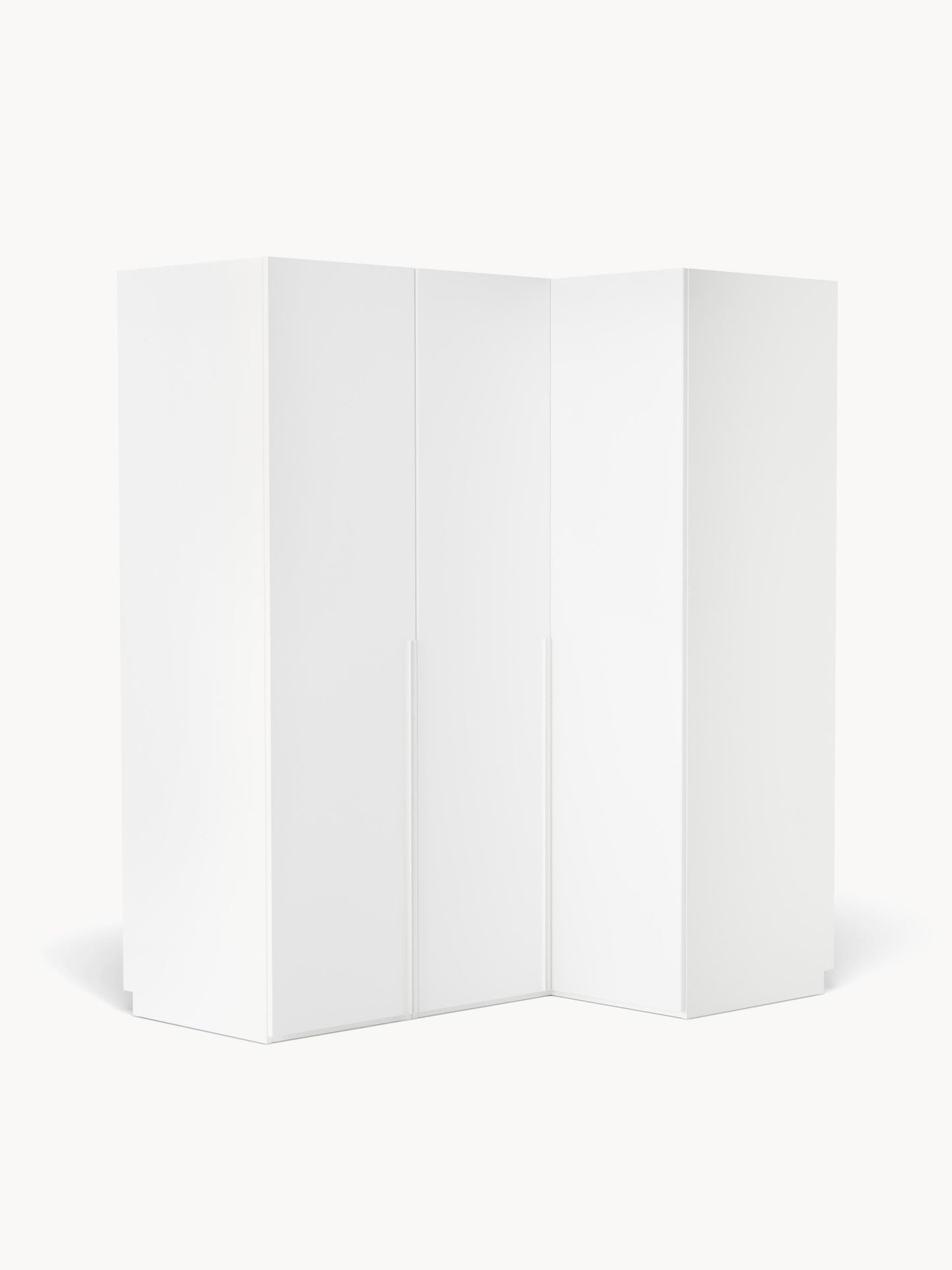 Leandro Modular Corner Wardrobe, 165 cm Wide, in Various Sizes