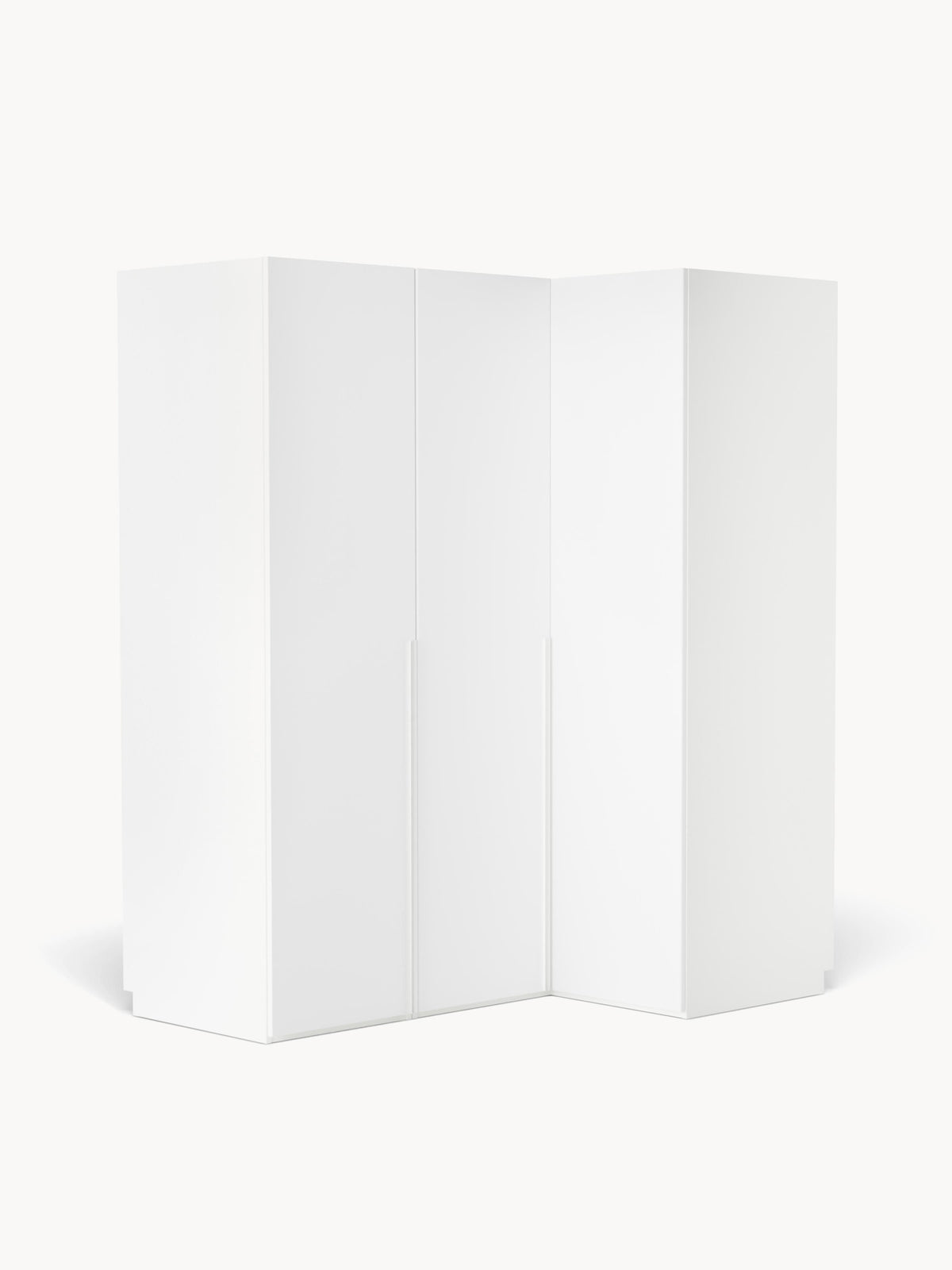 Leandro Modular Corner Wardrobe, 165 cm Wide, in Various Sizes