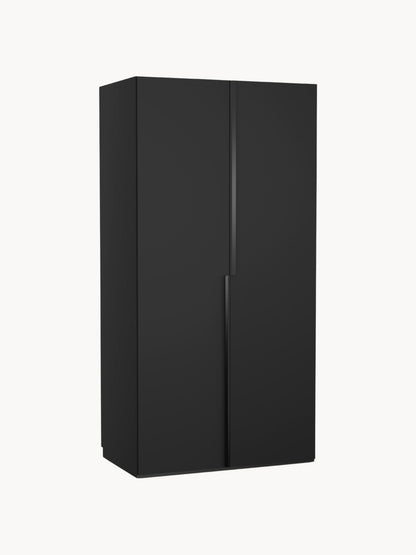 Leandro Modular Hinged-Door Wardrobe, 100 cm Wide, in Various Sizes