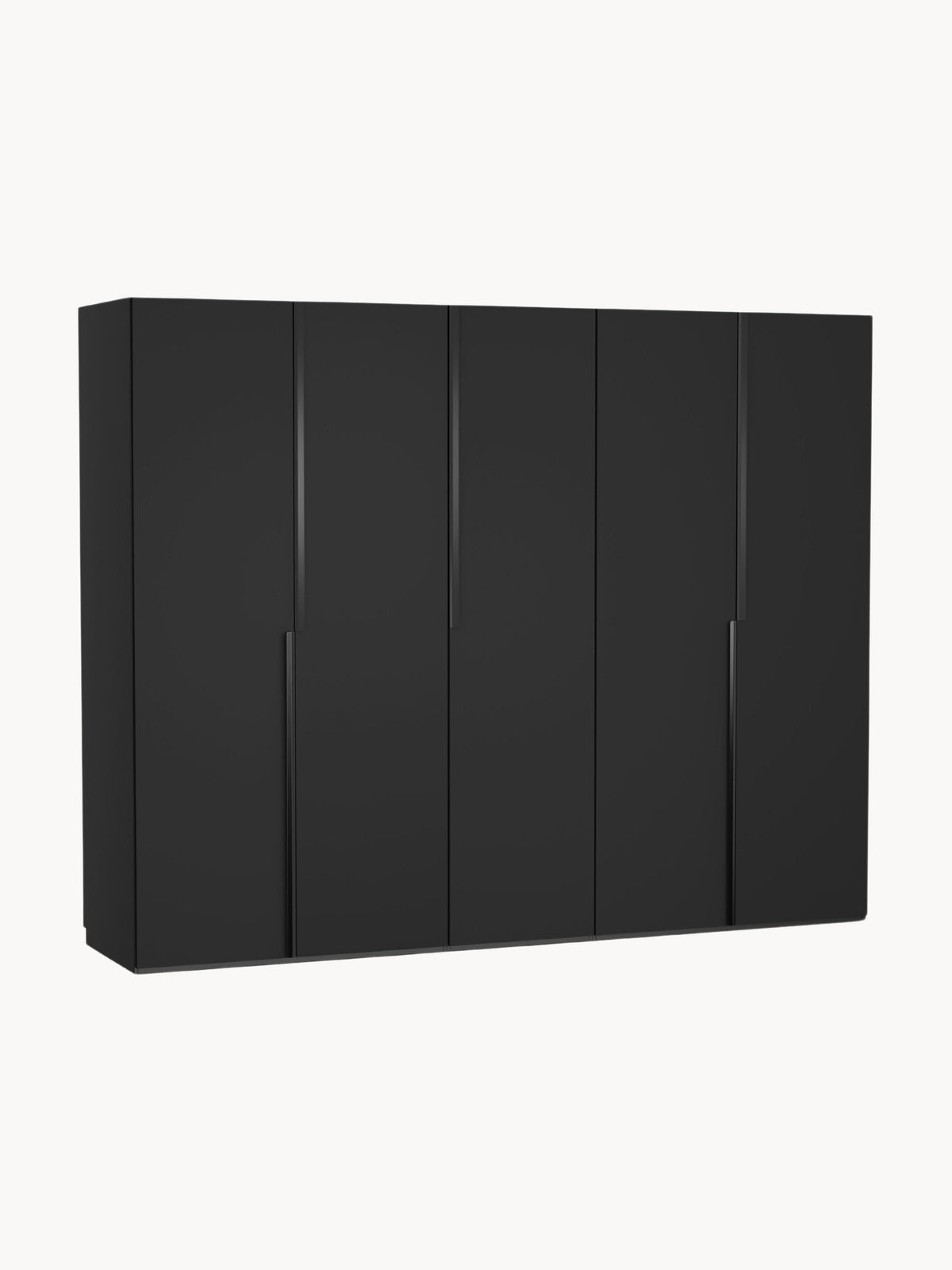 Leandro Modular Hinged-Door Wardrobe, 250 cm Wide, in Various Sizes