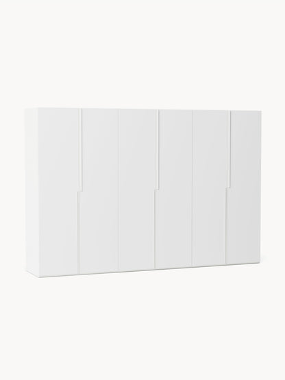 Leandro Modular Hinged-Door Wardrobe, 300 cm Wide, in Various Sizes