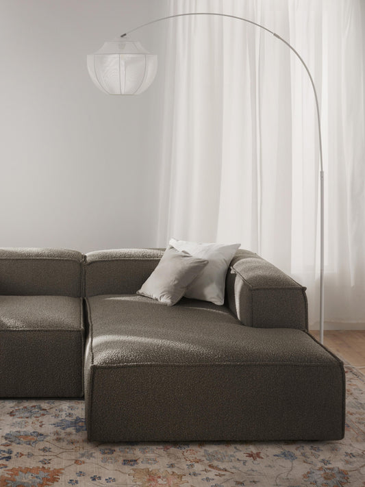 Lenmoor Bouclé Ottoman Corner Module