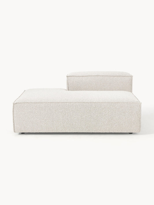 Lenmoor Bouclé Ottoman Module