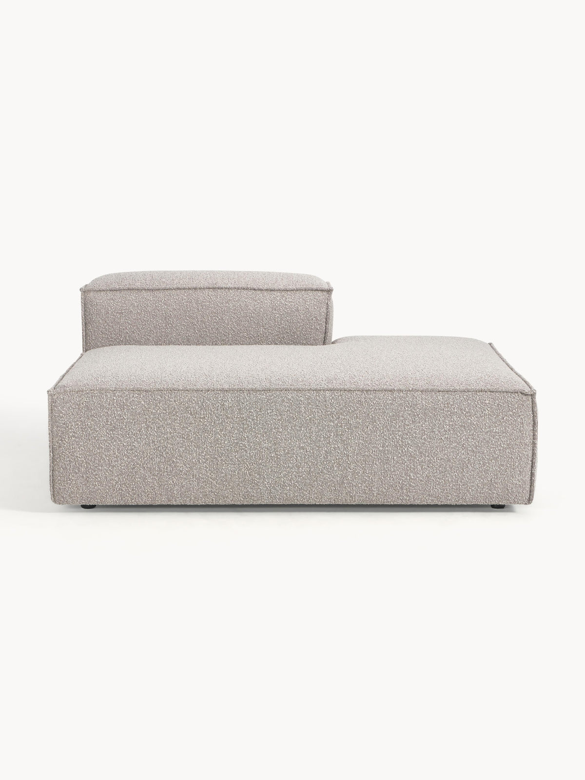 Lenmoor Bouclé Ottoman Module