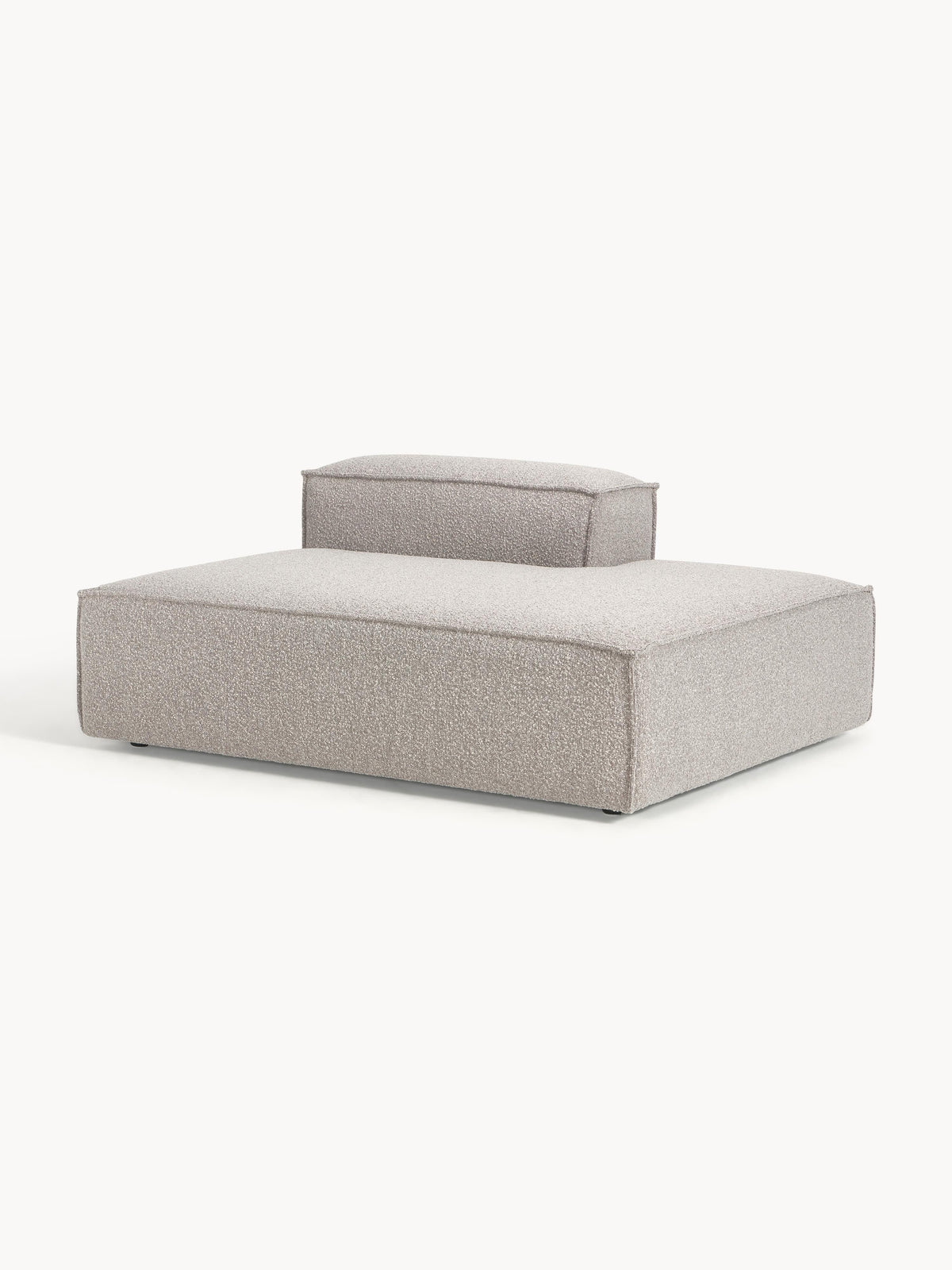 Lenmoor Bouclé Ottoman Module