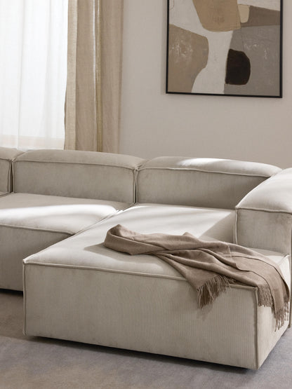 Lenmoor Corduroy Ottoman Corner Module
