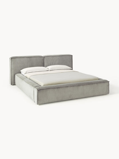Lenmoor Corduroy Upholstered Bed