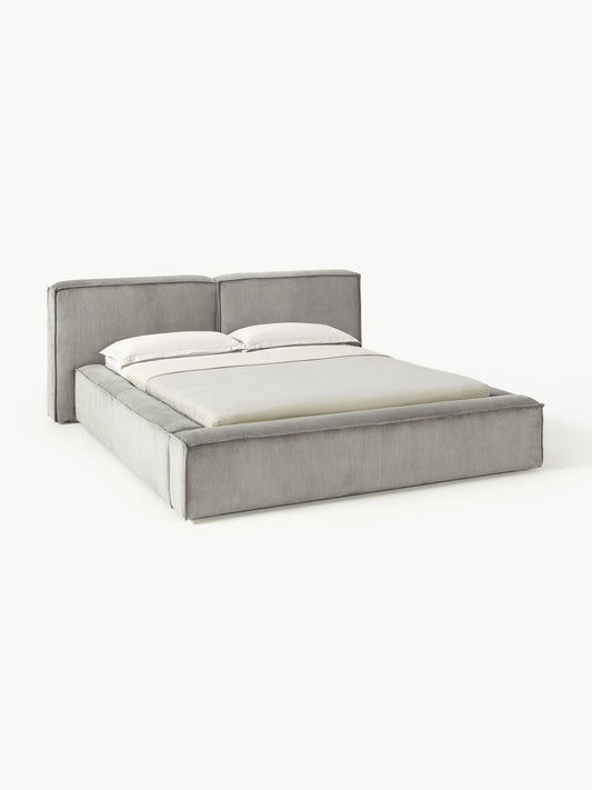 Lenmoor Corduroy Upholstered Bed