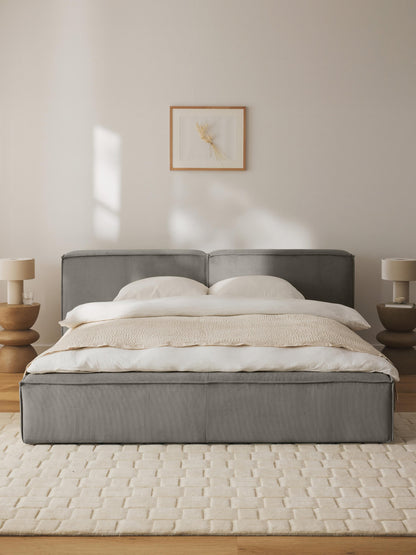 Lenmoor Corduroy Upholstered Bed