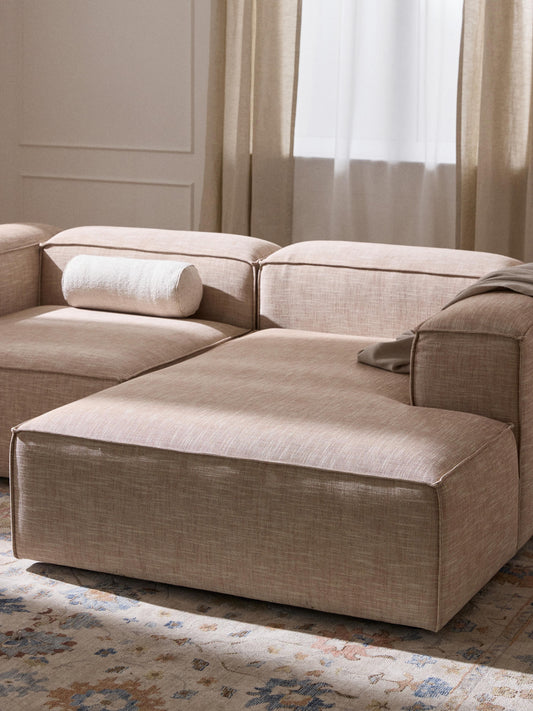 Lenmoor Linen Blend Ottoman Corner Module