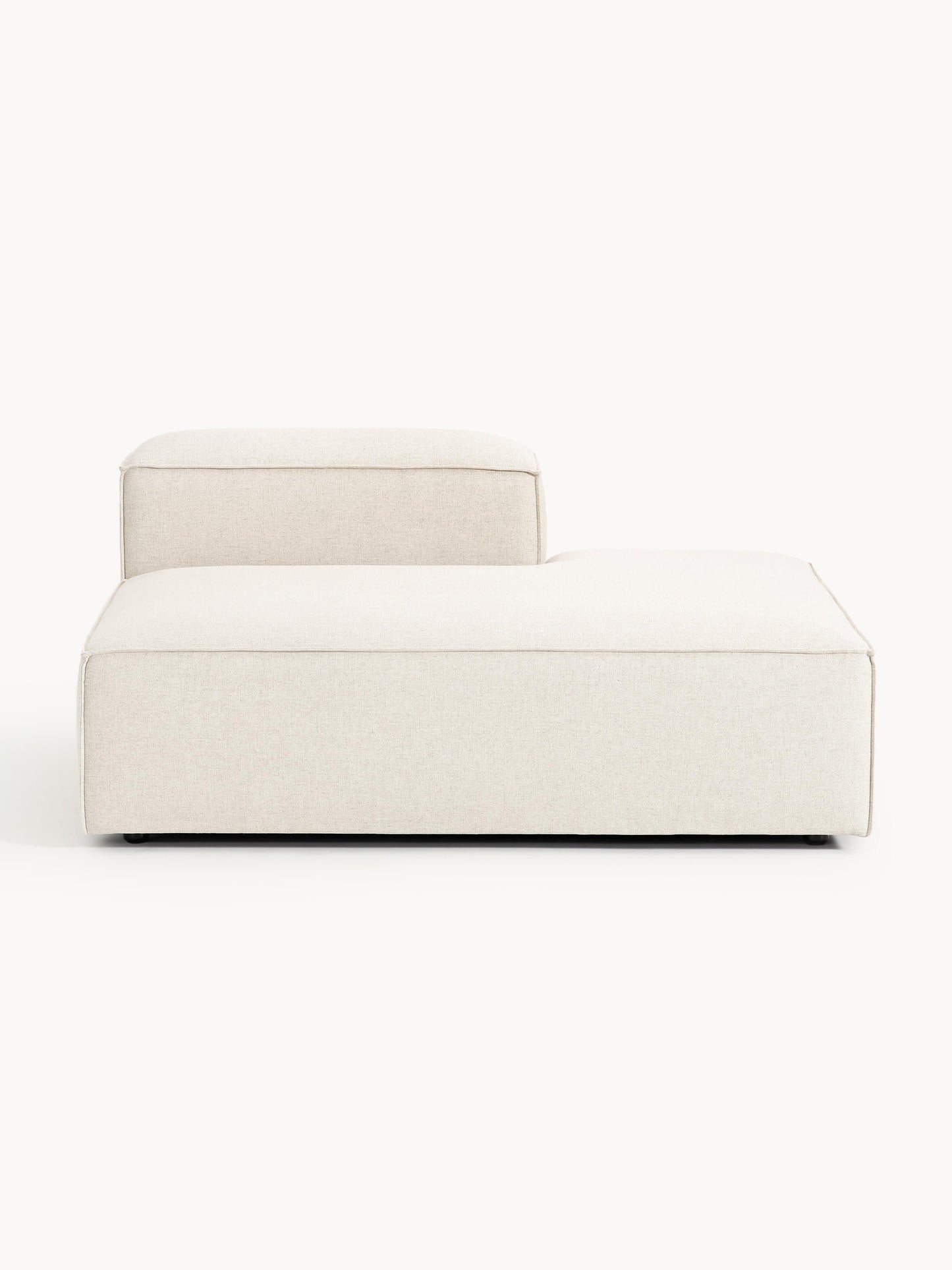 Lenmoor Linen Blend Ottoman Module