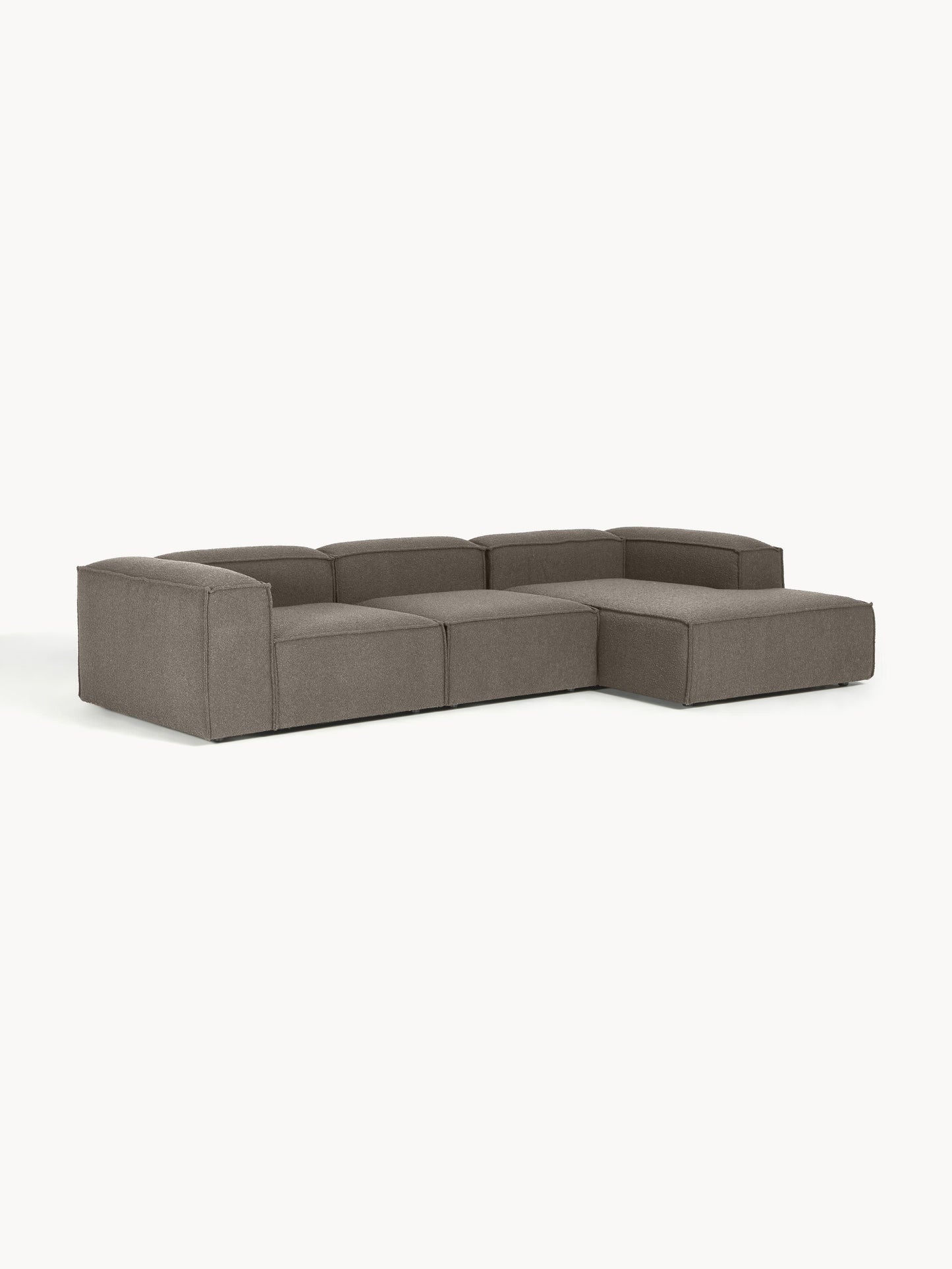 Lenmoor Modular Bouclé Corner Sofa (4-Seater)