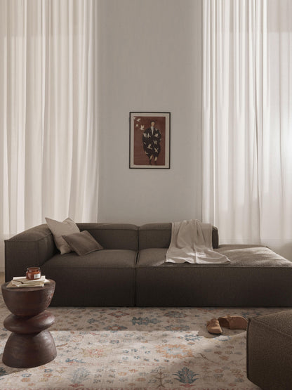 Lenmoor Modular Bouclé Ottoman