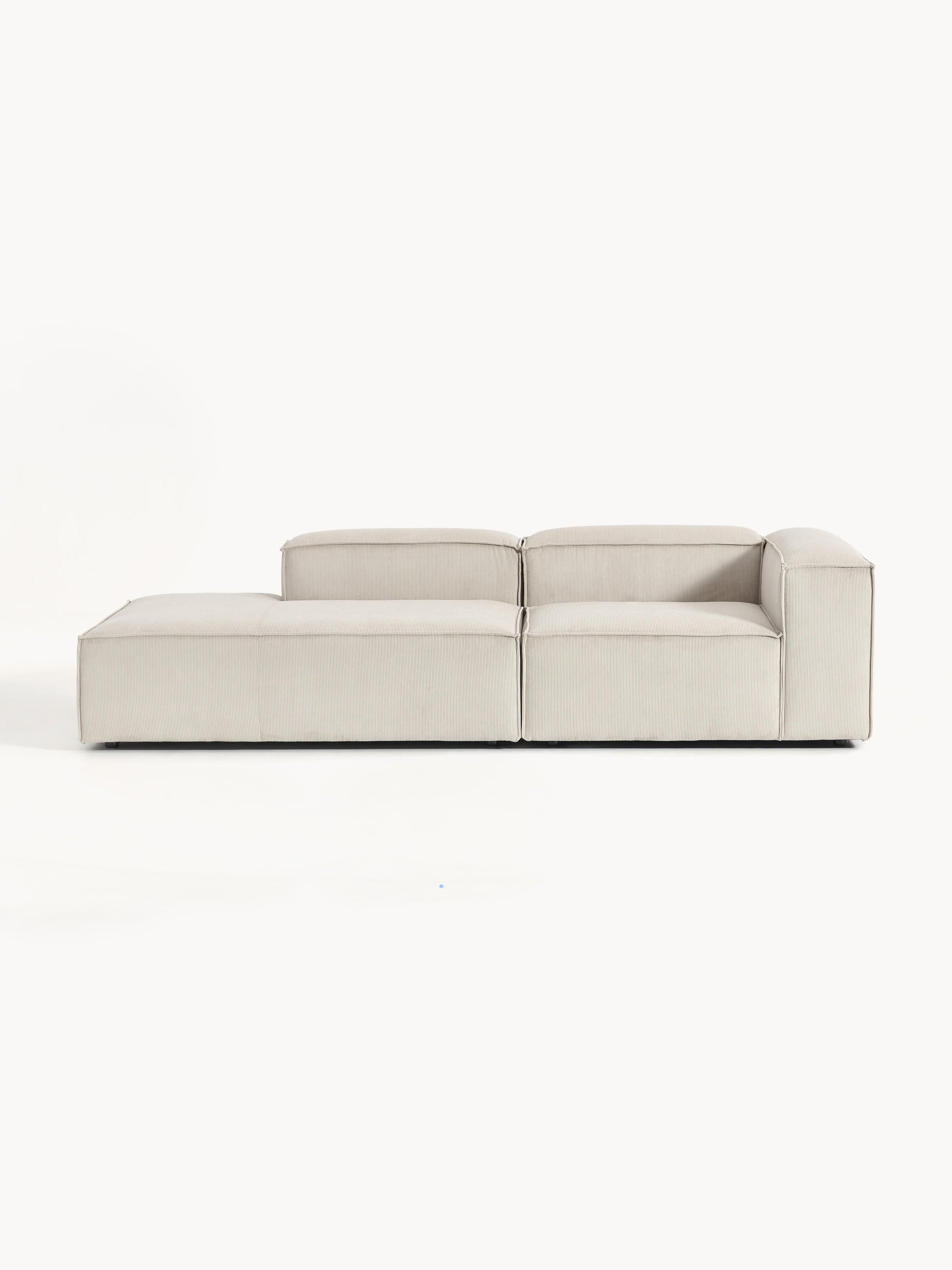 Lenmoor Modular Corduroy Ottoman
