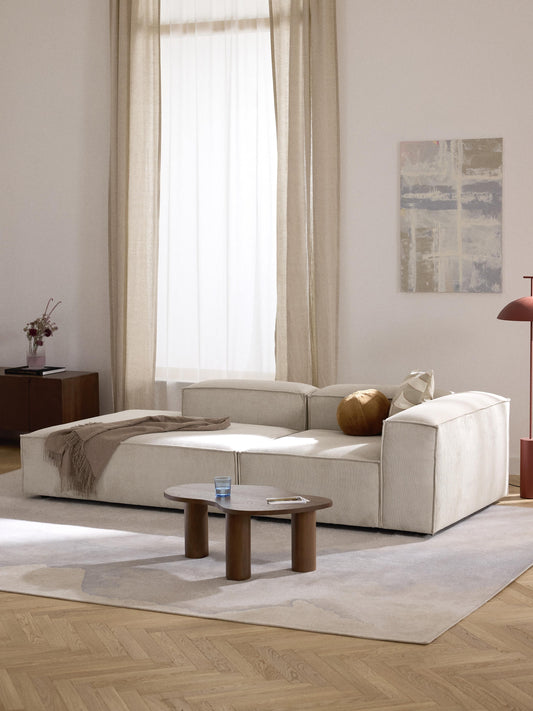 Lenmoor Modular Corduroy Ottoman