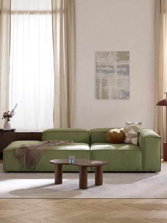 Lenmoor Modular Corduroy Ottoman