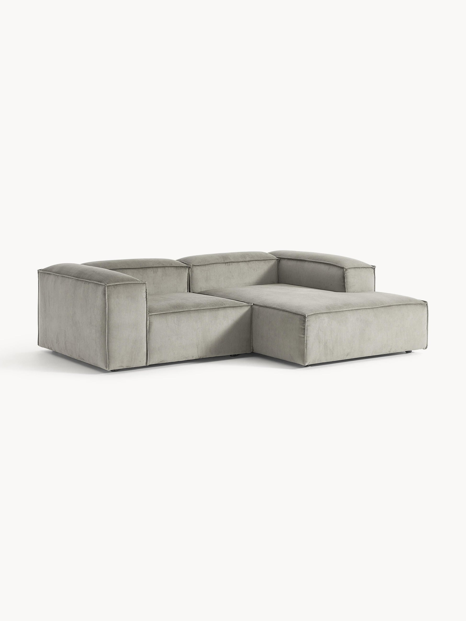 Lenmoor Modular Corner Sofa (2-Seater) in Corduroy