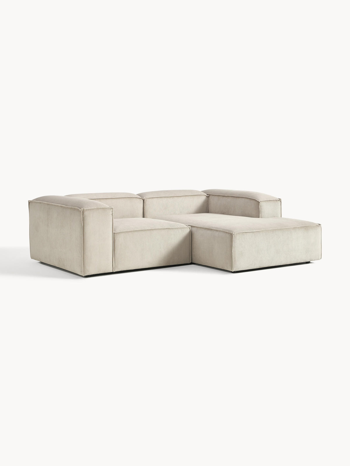 Lenmoor Modular Corner Sofa (2-Seater) in Corduroy