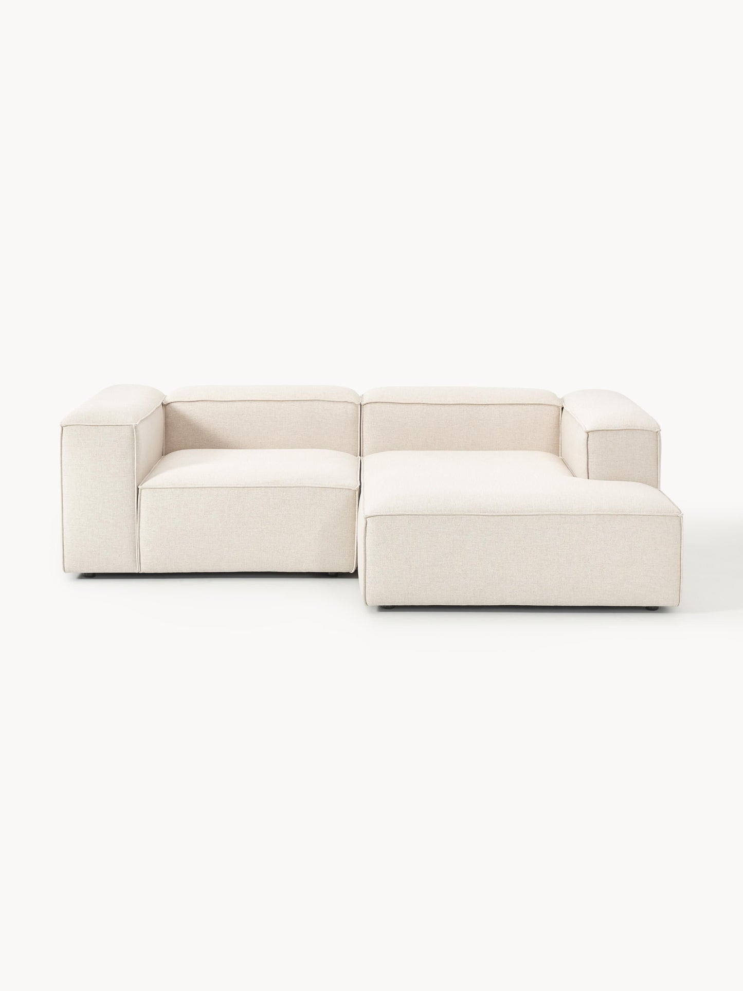 Lenmoor Modular Corner Sofa (2-Seater) in Linen Blend