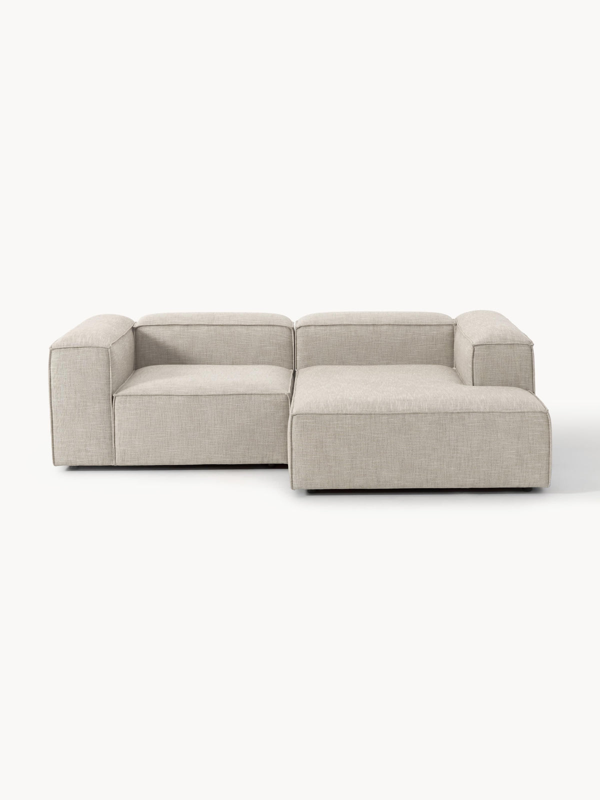 Lenmoor Modular Corner Sofa (2-Seater) in Linen Blend
