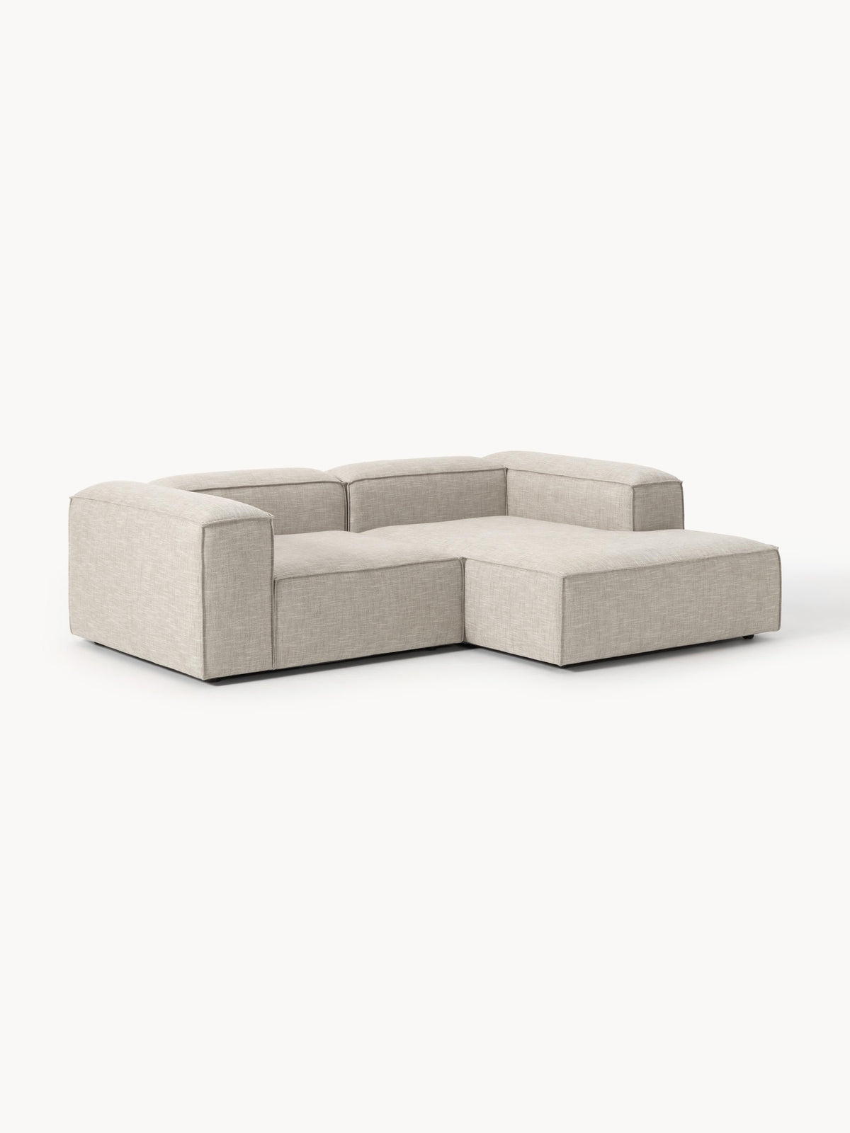 Lenmoor Modular Corner Sofa (2-Seater) in Linen Blend