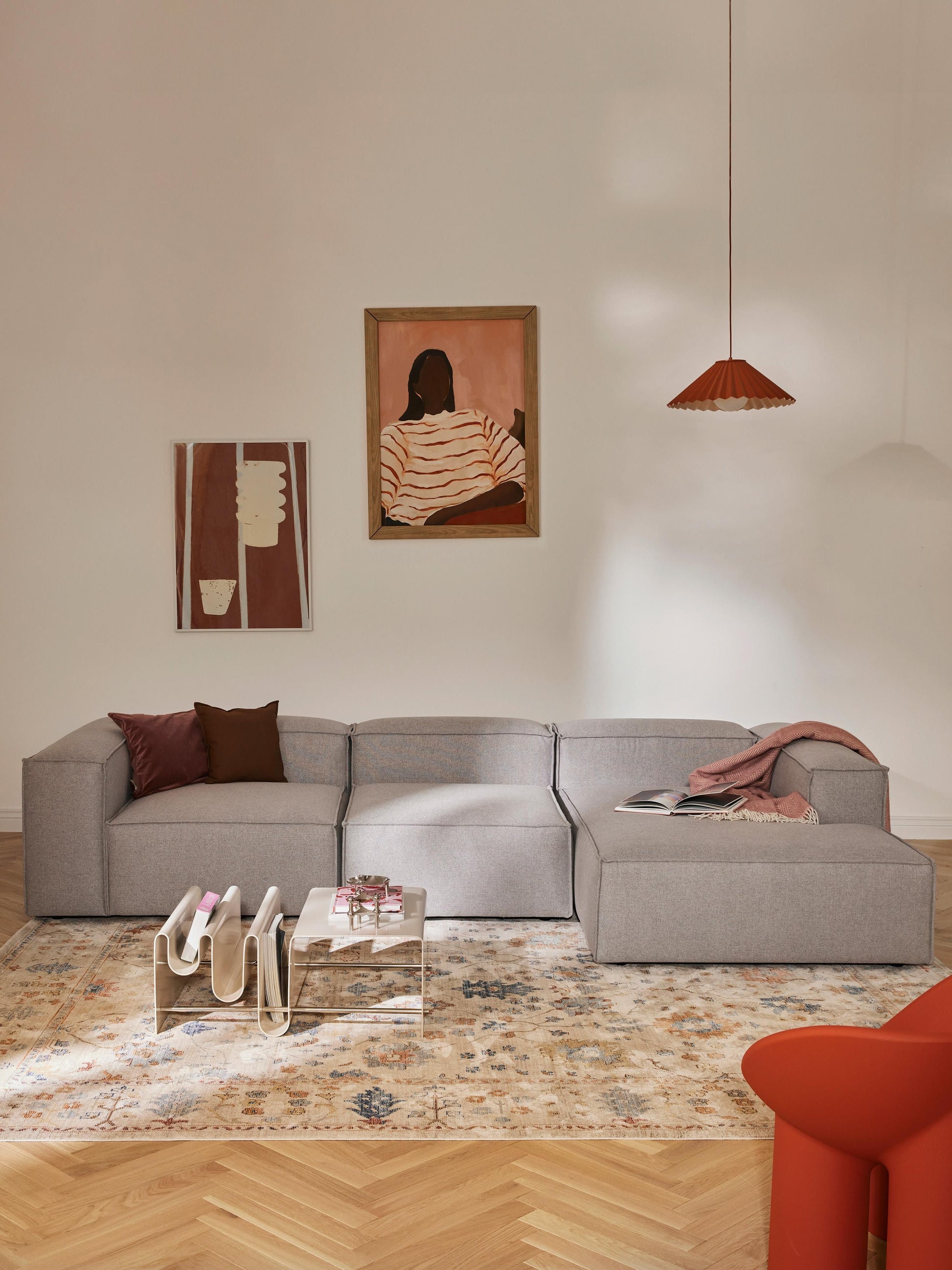 Lenmoor Modular Corner Sofa (4-Seater)