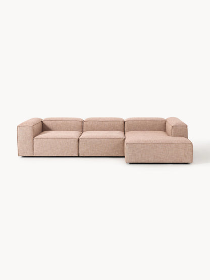 Lenmoor Modular Corner Sofa (4-Seater) in Linen Blend