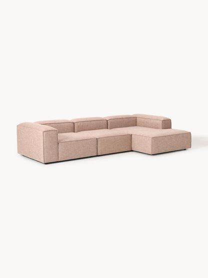 Lenmoor Modular Corner Sofa (4-Seater) in Linen Blend