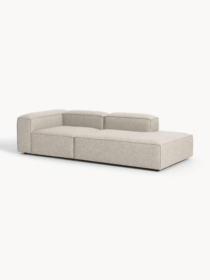 Lenmoor Modular Linen Blend Ottoman
