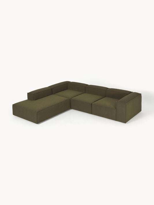 Lenmoor Modular XL Bouclé Corner Sofa (4-Seater)
