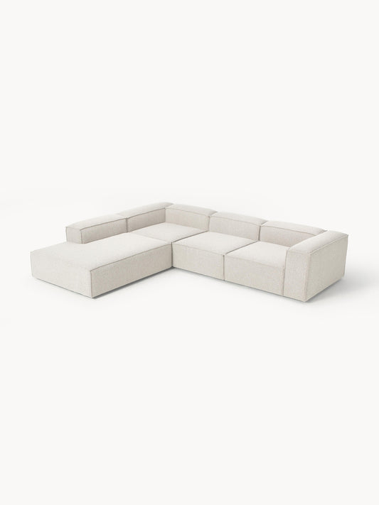 Lenmoor Modular XL Bouclé Corner Sofa (4-Seater)