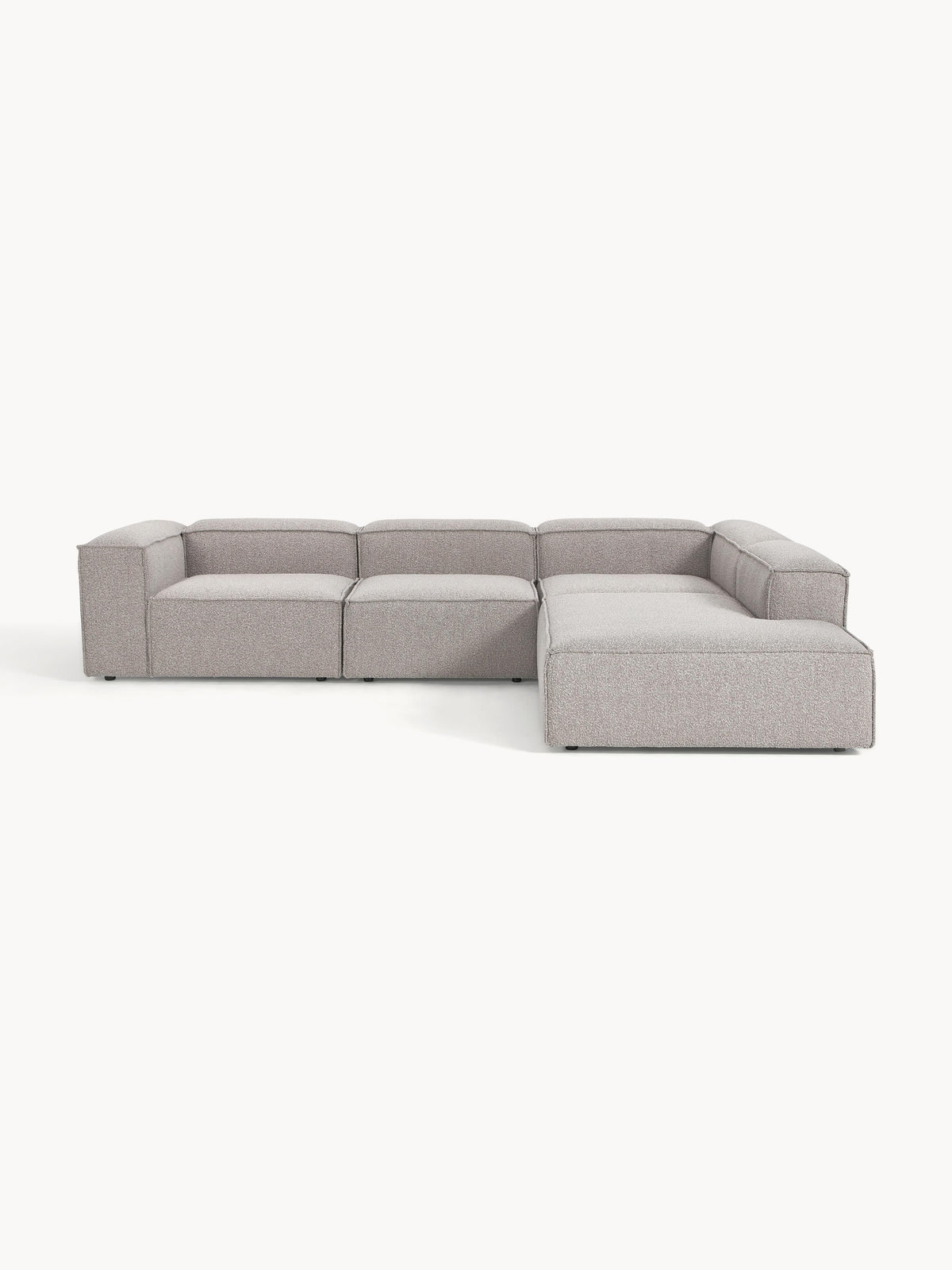 Lenmoor Modular XL Bouclé Corner Sofa (4-Seater)
