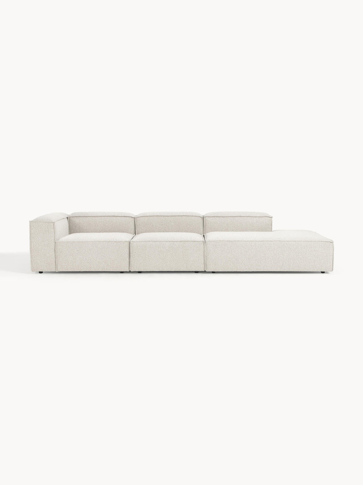 Lenmoor Modular XL Bouclé Ottoman