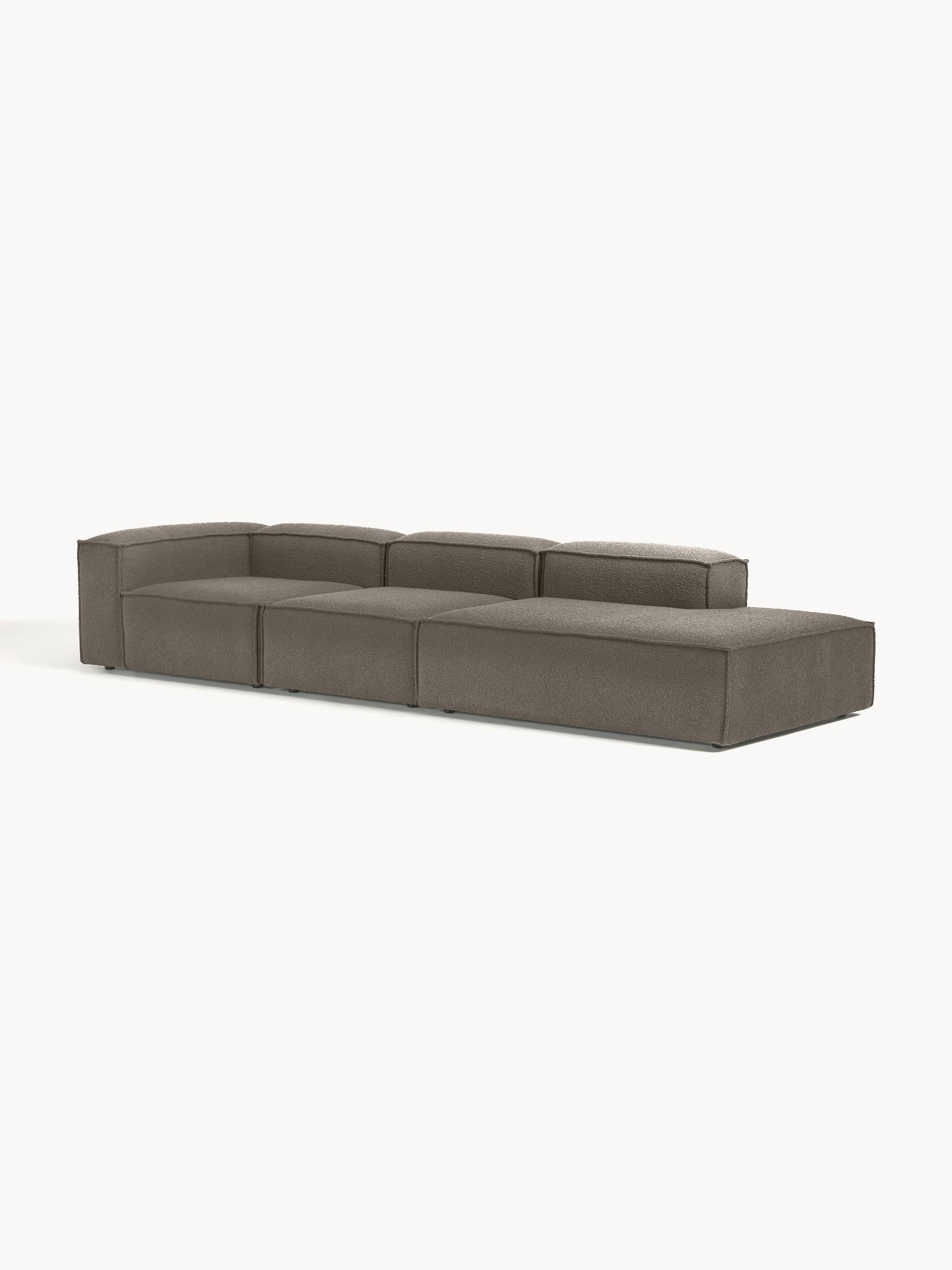 Lenmoor Modular XL Bouclé Ottoman